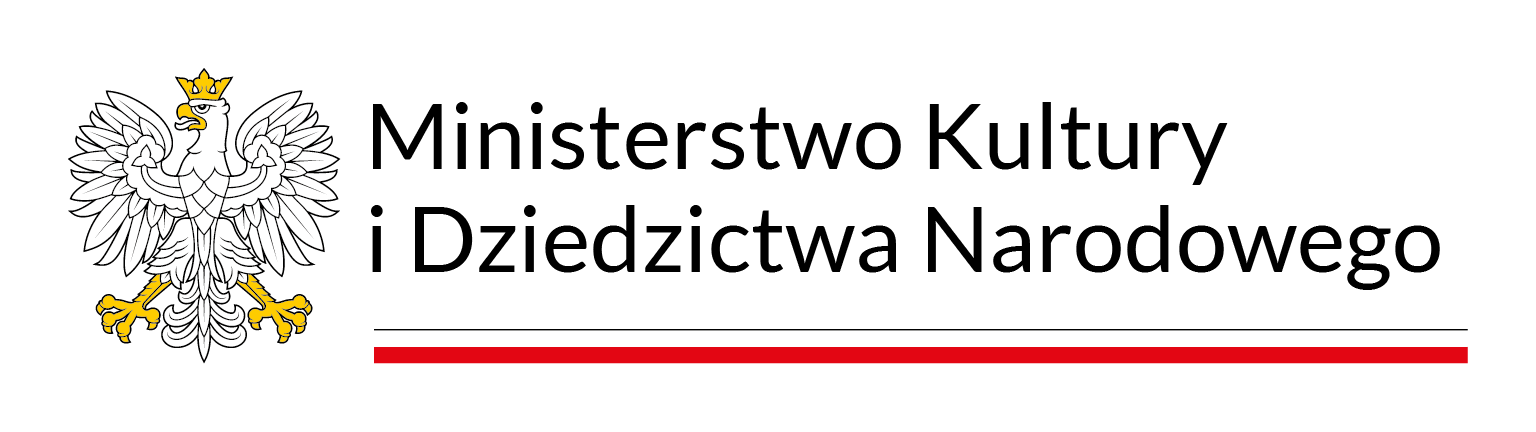 Logo: Ministerstwo Kultury i Dziedzictwa Narodowego 2023