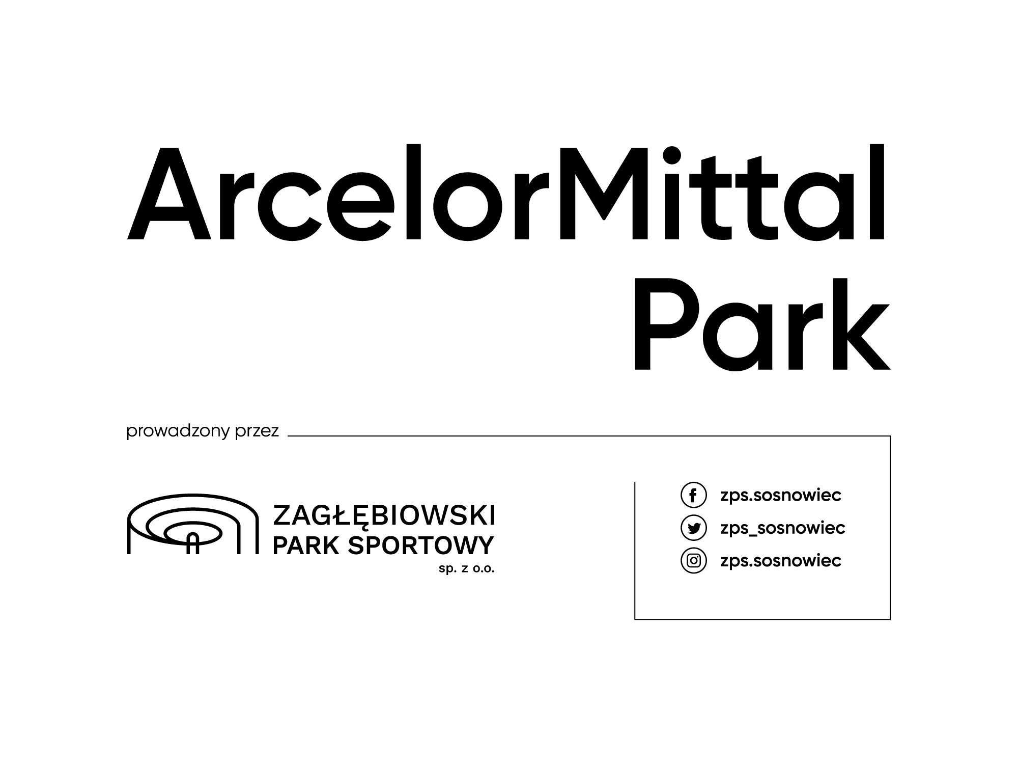 Logo: Zagłębiowski Park Sportowy